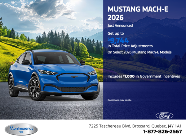 2026 Ford Mustang Mach-E