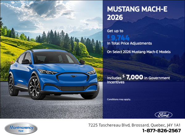 2026 Ford Mustang Mach-E
