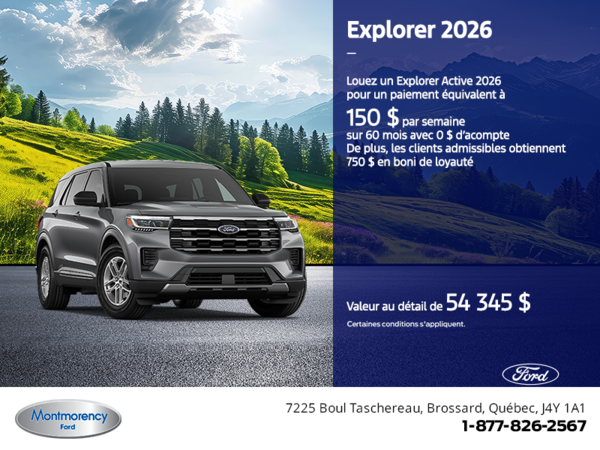 Ford Explorer 2026