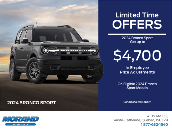 2024 Ford Bronco Sport!