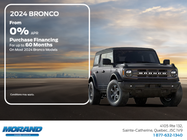 2024 Ford Bronco