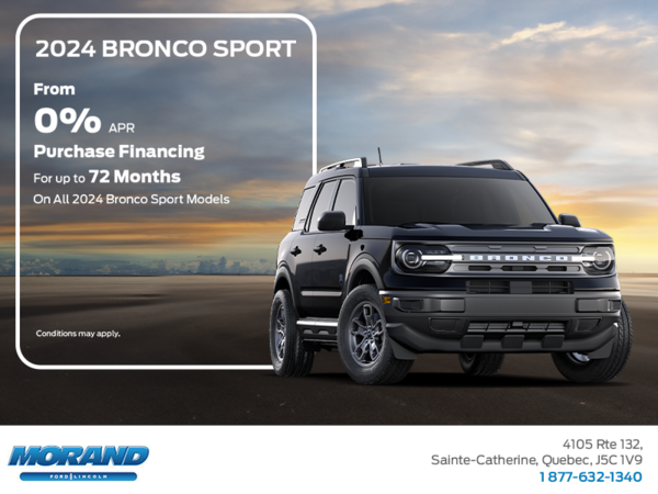 2024 Ford Bronco Sport