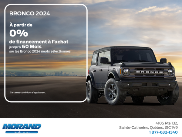 Ford Bronco 2024