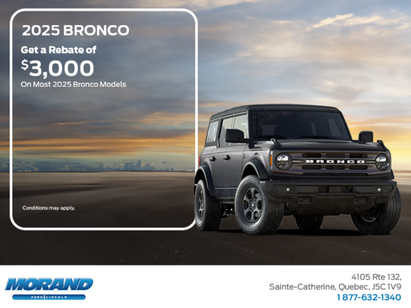 2025 Ford Bronco