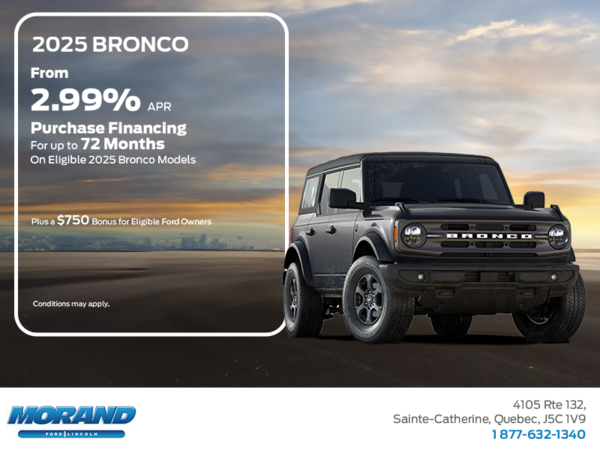 2025 Ford Bronco