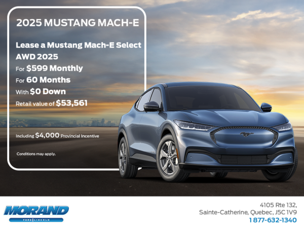 2025 Ford Mustang Mach-E