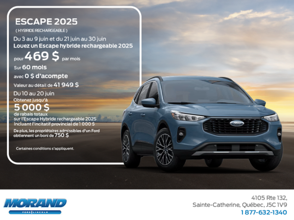 Ford Escape 2025