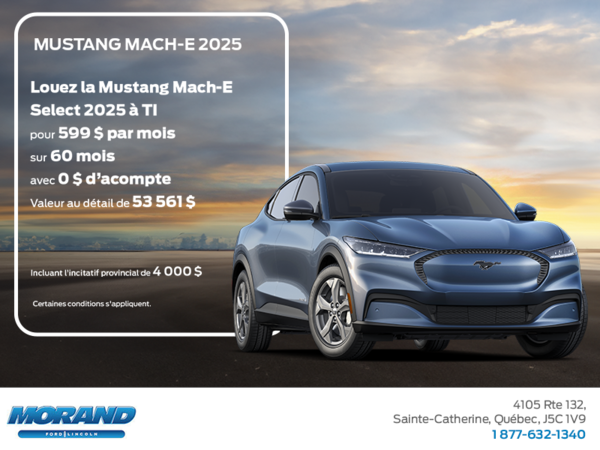 Ford Mustang Mach-E 2025