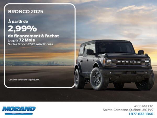 Ford Bronco 2025