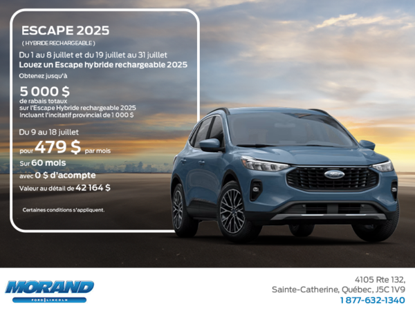 Ford Escape 2025