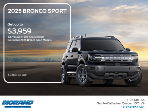 2025 Ford Bronco Sport