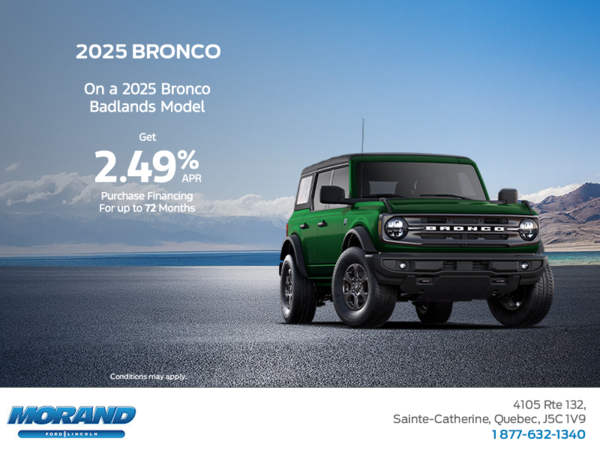 2025 Ford Bronco