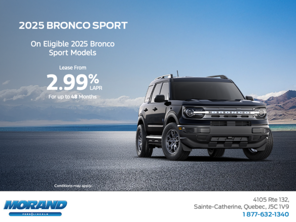 2025 Ford Bronco Sport