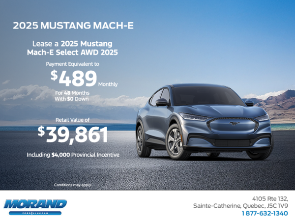 2025 Ford Mustang Mach-E