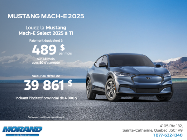 Ford Mustang Mach-E 2025