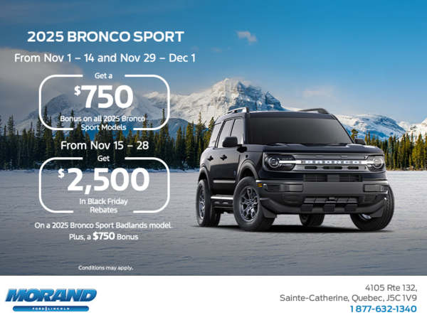 2025 Ford Bronco Sport