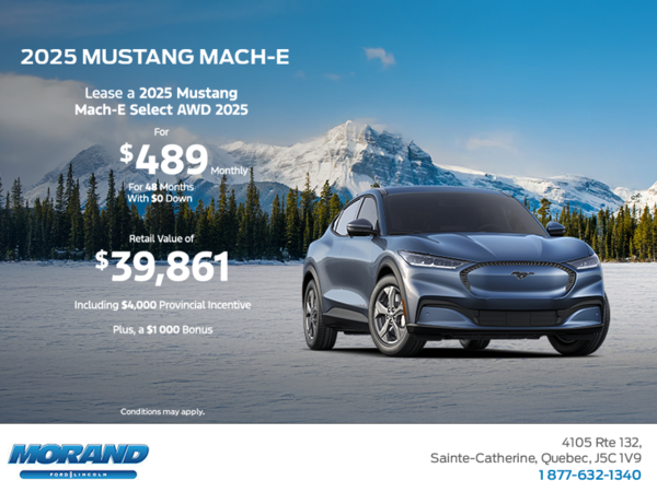 2025 Ford Mustang Mach-E