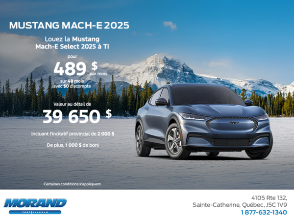 Ford Mustang Mach-E 2025