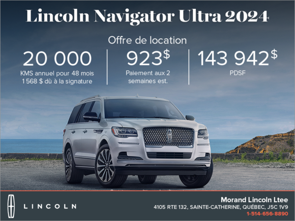 Le Lincoln Navigator 2024 !