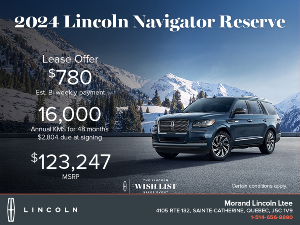 The 2024 Lincoln Navigator!