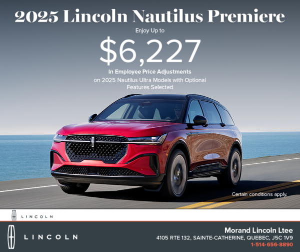 The 2025 Lincoln Nautilus!