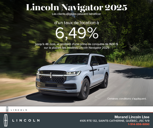 Le Lincoln Navigator 2024 !