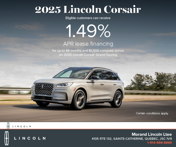 The 2025 Lincoln Corsair!