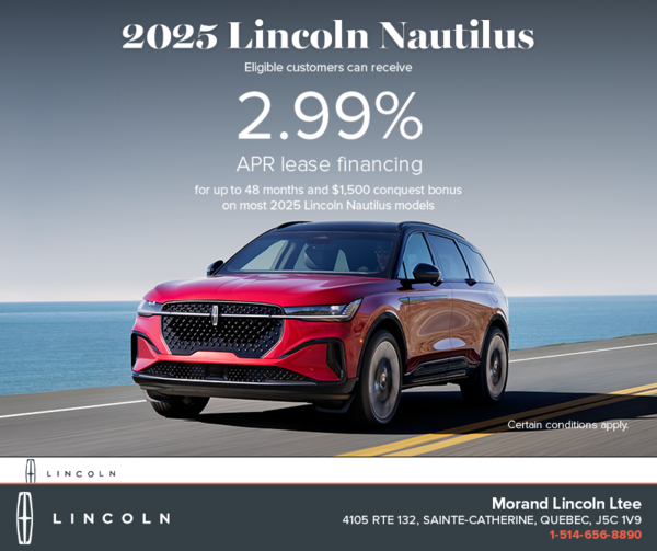 The 2025 Lincoln Nautilus!