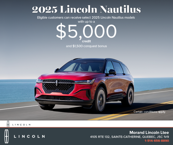 The 2025 Lincoln Nautilus!