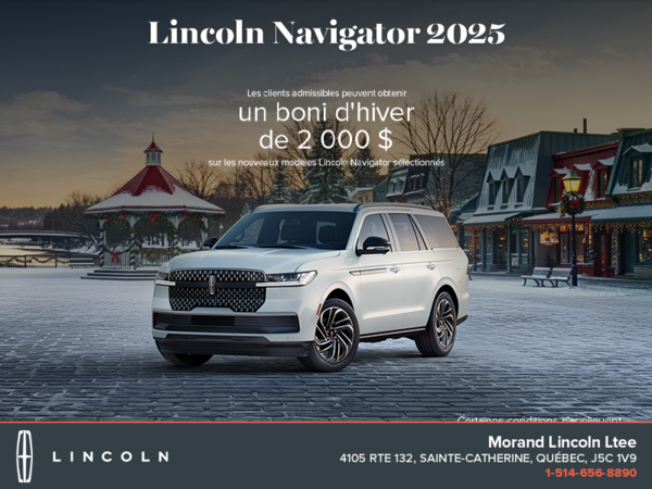 Le Lincoln Navigator 2025 !