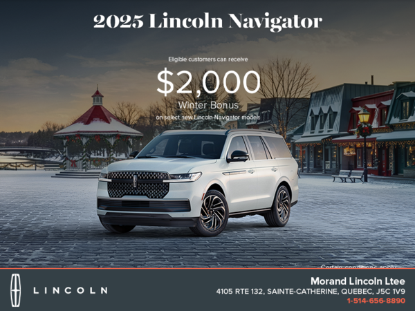 The 2025 Lincoln Navigator!