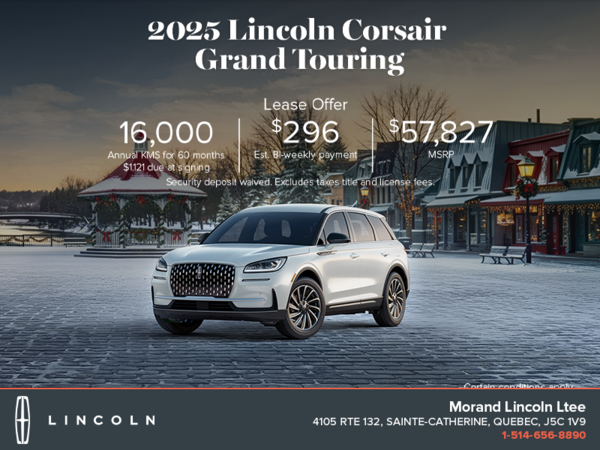 The 2025 Lincoln Corsair!