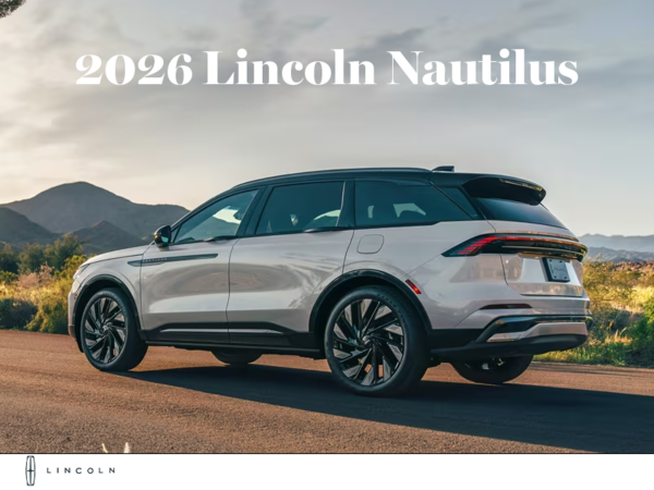 The 2026 Lincoln Nautilus!