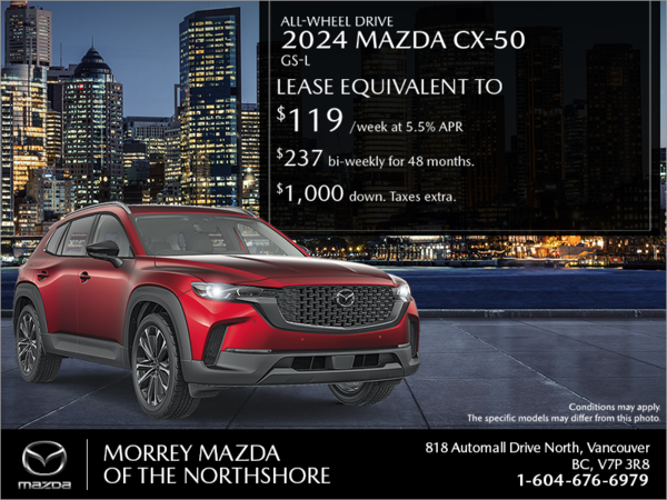 Get the 2024 Mazda CX-50