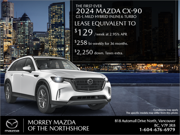 Get the 2024 Mazda CX-90 MHEV