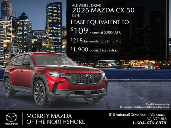 Get the 2025 Mazda CX-50