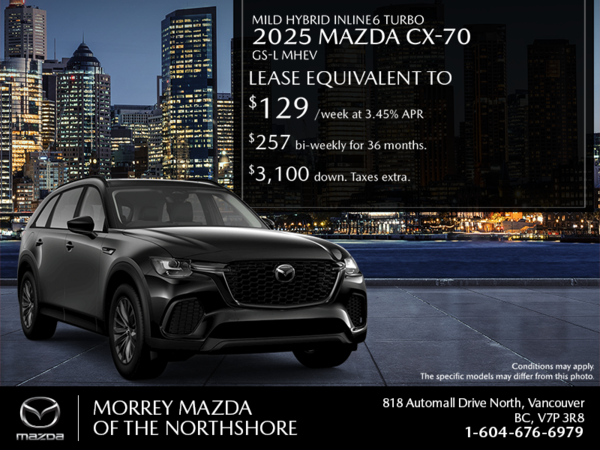 Get the 2025 Mazda CX-70 MHEV