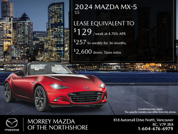 Get the 2024 Mazda MX-5