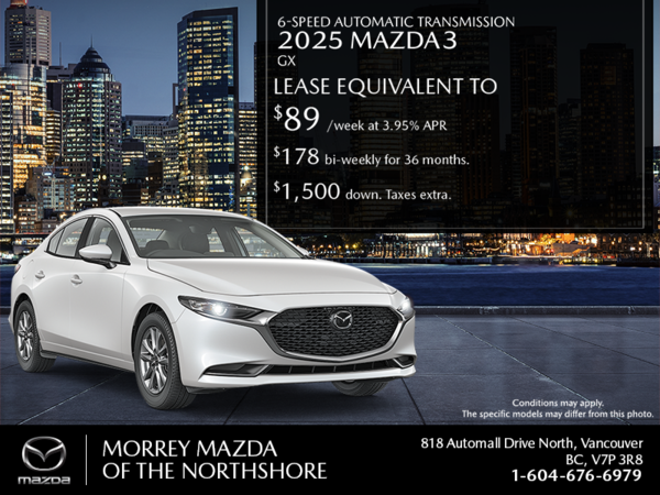 Get the 2025 Mazda3