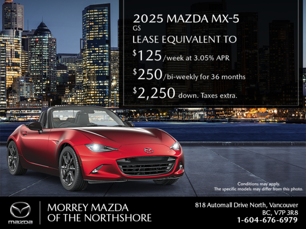 Get the 2025 Mazda MX-5