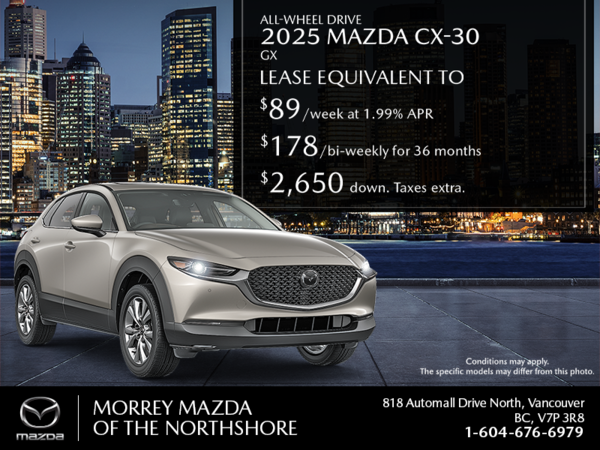 Get the 2025 Mazda CX-30