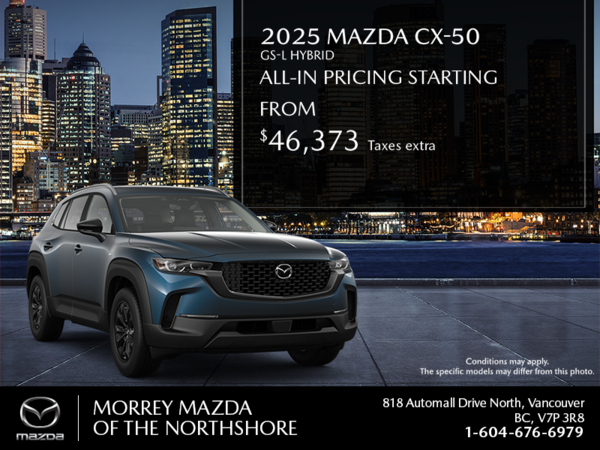 Get the 2025 Mazda CX-50 Hybrid