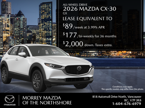 Get the 2026 Mazda CX-30
