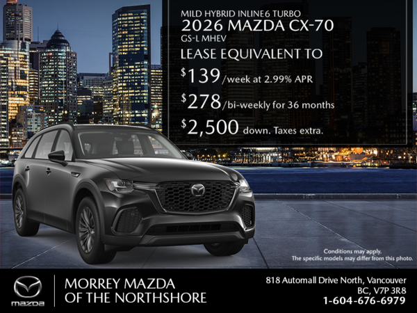 Get the 2026 Mazda CX-70 Mild Hybrid