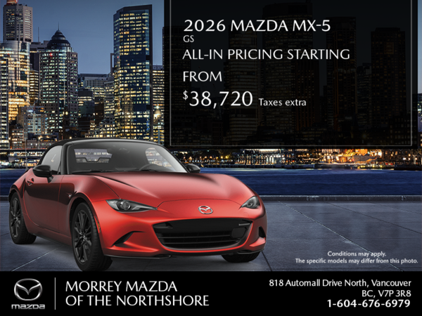 Get the 2026 Mazda MX-5