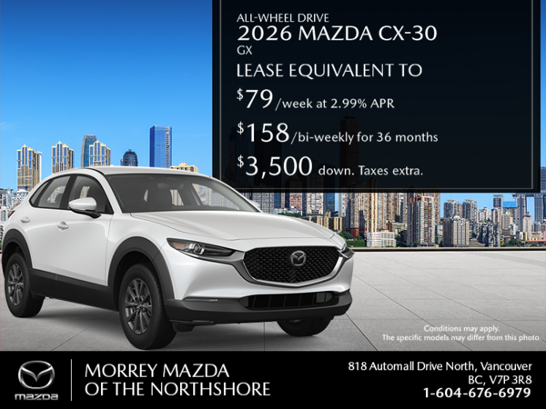2026 Mazda CX-30
