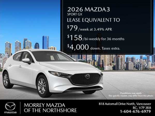 2026 Mazda3 Sport