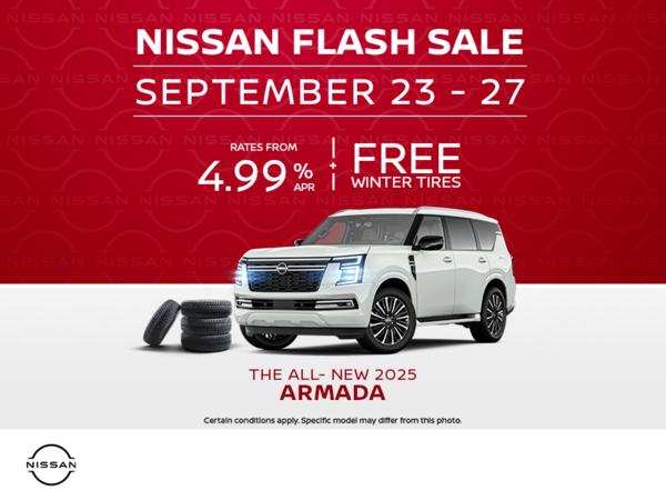 Get the 2025 Nissan Armada Today!