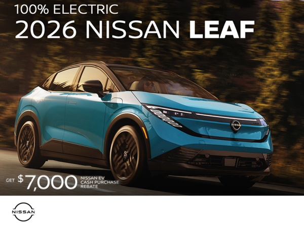 Get the 2026 Nissan Leaf