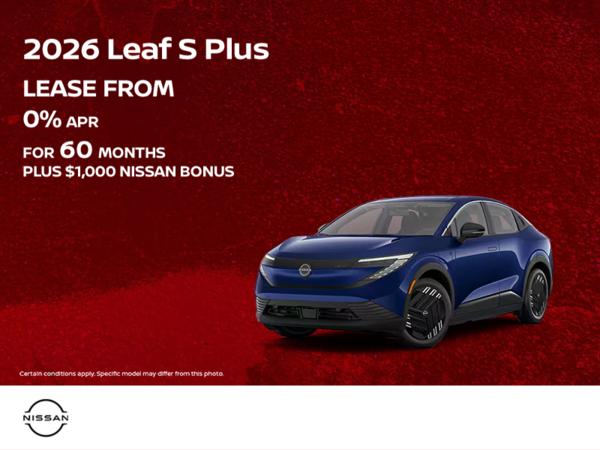 Get the 2026 Nissan Leaf